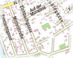 Die Hundeschule Liebenau am digitalen Stadtplan Graz